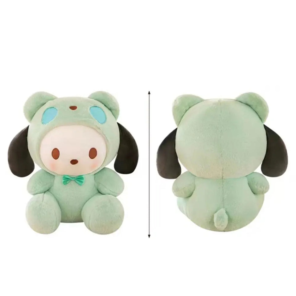 25cm Sanrio Plush Toy Hello Kitty Cinnamonroll Pochacco Kuromi Plushie Toys Stuffed Cute Cartoon Doll Birthday Christmas Gift