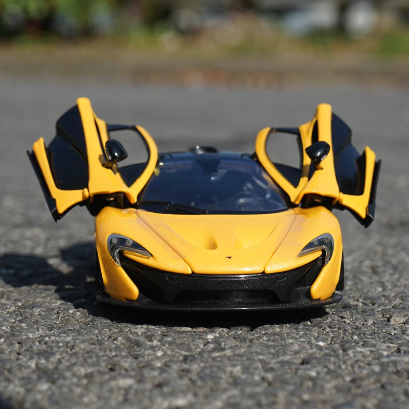 1/24 McLaren P1 Alloy Sports Car Model Diecasts Metal Toy Vehicles SuperCar Model Collection High Simulation Childrens Toys Gift