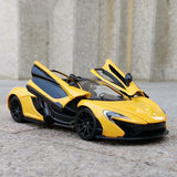 1/24 McLaren P1 Alloy Sports Car Model Diecasts Metal Toy Vehicles SuperCar Model Collection High Simulation Childrens Toys Gift