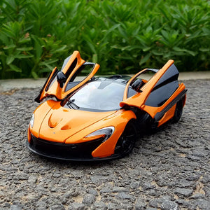 1/24 McLaren P1 Alloy Sports Car Model Diecasts Metal Toy Vehicles SuperCar Model Collection High Simulation Childrens Toys Gift