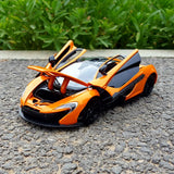 1/24 McLaren P1 Alloy Sports Car Model Diecasts Metal Toy Vehicles SuperCar Model Collection High Simulation Childrens Toys Gift