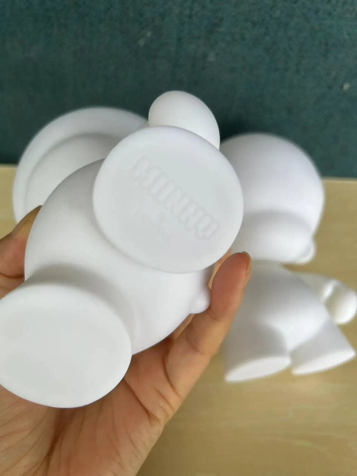 1PCS 4.4 -7" Kidrobot Munny DIY Kids Toys for Art Students White Dolls Do it Yourself Elfbar Vinyl Art Figure Toy  Accessories