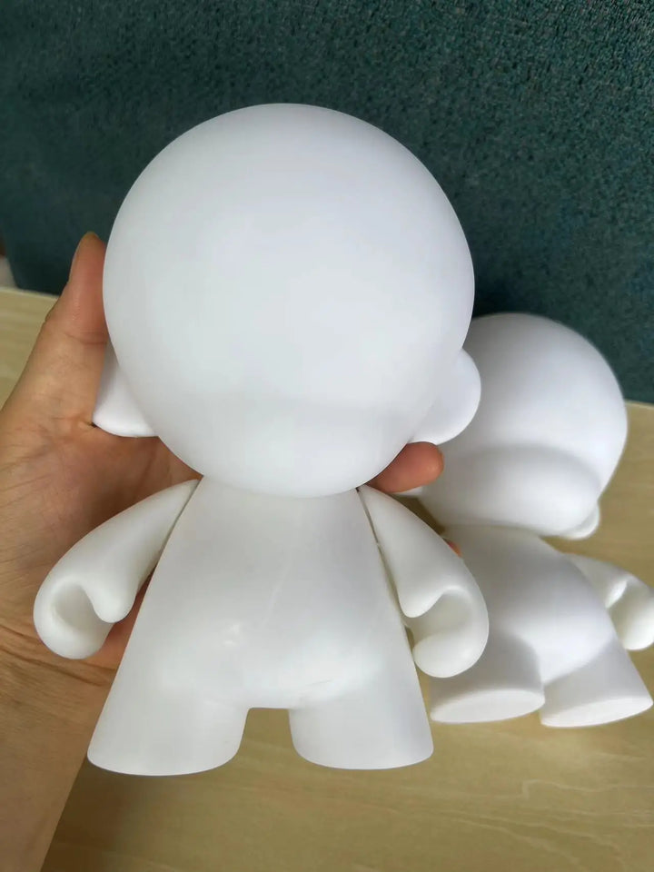 1PCS 4.4 -7" Kidrobot Munny DIY Kids Toys for Art Students White Dolls Do it Yourself Elfbar Vinyl Art Figure Toy  Accessories