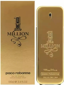 Paco Rabanne 1 Million 3.4 Oz Eau De Toilette Spray For Men